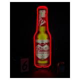 Grain Belt bottle neon