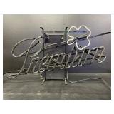 Grain Belt Premium Beer, with shamrock, neon sign