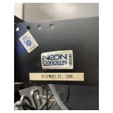 Grain Belt Premium Beer, with shamrock, neon sign