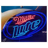 Miller Lite Vikings neon