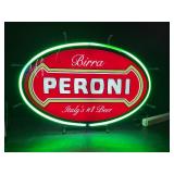 Peroni neon sign, NIB New in Box