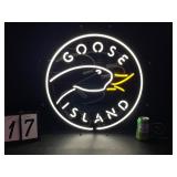Goose Island neon, NIB, New in box