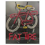 Fat Tire neon bike