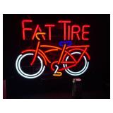 Fat Tire neon bike