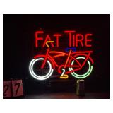 Fat Tire neon bike