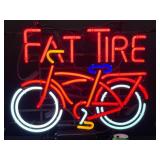 Fat Tire neon bike
