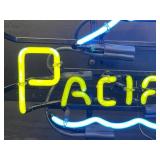 Pacifico with swordfish neon sign