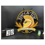 Shock Top Belgian White neon sign