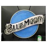 Blue Moon neon sign