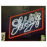 Schlitz Beer neon sign