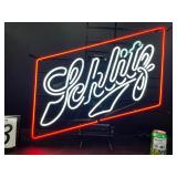 Schlitz Beer neon sign