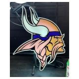 Miller Lite, MN Vikings NFL football neon sign