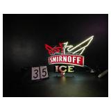 Smirnoff Ice neon sign
