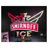 Smirnoff Ice neon sign