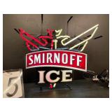 Smirnoff Ice neon sign