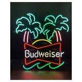 Bud palm trees neon