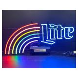 Miller Lite rainbow
