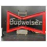 Budweiser bow tie neon sign