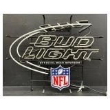 Bud Light NFL football, neon