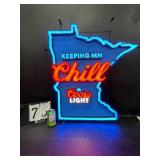 Coors Light MN Chill LED