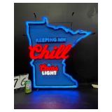 Coors Light MN Chill LED