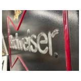 Budweiser bowtie, plastic light up logo