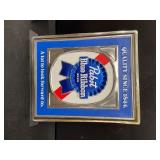 Pabst Blue Ribbon PBR, wall sign