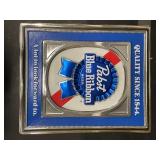 Pabst Blue Ribbon PBR, wall sign