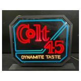 Colt 45 light up sign