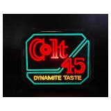 Colt 45 light up sign