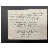 Colt 45 light up sign