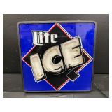 Lite Ice, very small neon sign