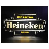 Heineken Beer light up cash register / sign