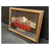 Coors Beer back lit mirror