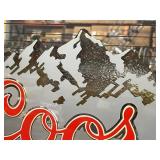 Coors Beer back lit mirror