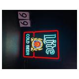 Miller Lite Cold Beer, light up sign