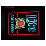 Miller Lite Cold Beer, light up sign
