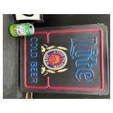 Miller Lite Cold Beer, light up sign