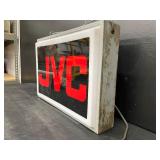 JVC fluorescent light up sign