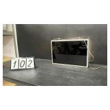 JVC fluorescent light up sign