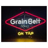 Grain Belt Beer neon sign