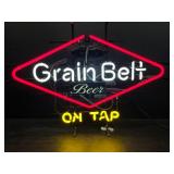 Grain Belt Beer neon sign