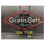 Grain Belt Beer neon sign
