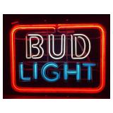 Bud Light neon