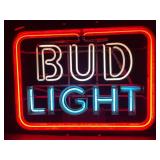 Bud Light neon