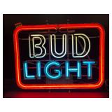 Bud Light neon