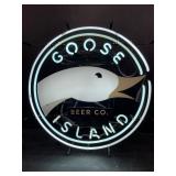 Goose Island neon sign