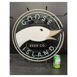 Goose Island neon sign