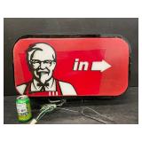 KFC double sided exterior sign