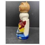 MN Gophers hockey goalie decanter, Ezra Brooks